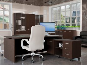 Комплект офисной мебели Президент-ПРО в Полойке - polojka.mebel-nsk.ru | фото