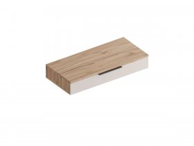 Консоль с ящиком Сицилия (дуб альпийский/тефия) в Полойке - polojka.mebel-nsk.ru | фото
