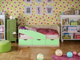 Кровать детская Бабочки 1,8 м в Полойке - polojka.mebel-nsk.ru | фото