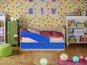 Кровать детская Бабочки 2,0 м в Полойке - polojka.mebel-nsk.ru | фото