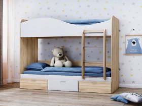 Кровать детская двухъярусная Кр-5 в Полойке - polojka.mebel-nsk.ru | фото