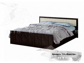Кровать двуспальная 1,4м Фиеста (BTS) в Полойке - polojka.mebel-nsk.ru | фото