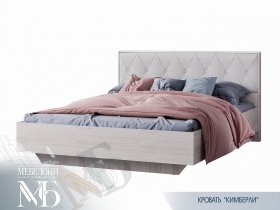 Кровать двуспальная 1,6м Кимберли КР-13 в Полойке - polojka.mebel-nsk.ru | фото