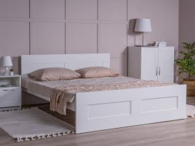 Кровать двуспальная 1,6м Сириус в Полойке - polojka.mebel-nsk.ru | фото