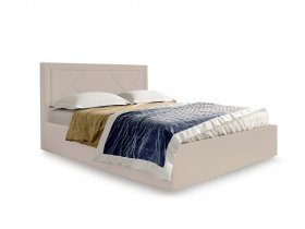 Кровать мягкая 1,6 Сиеста стандарт, вар.2 в Полойке - polojka.mebel-nsk.ru | фото