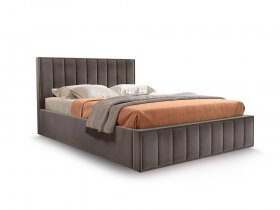 Кровать мягкая 1,6 Вена стандарт, вар.3 в Полойке - polojka.mebel-nsk.ru | фото