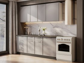 Кухонный гарнитур «Адель» 2,0м (нео) в Полойке - polojka.mebel-nsk.ru | фото