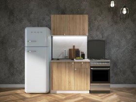 Кухонный гарнитур Ронда 1,0 м в Полойке - polojka.mebel-nsk.ru | фото