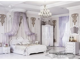 Модульная спальня «Филадельфия» в Полойке - polojka.mebel-nsk.ru | фото