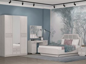 Модульная спальня Лоренцо в Полойке - polojka.mebel-nsk.ru | фото