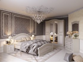 Модульная спальня Николь (Мебельград) в Полойке - polojka.mebel-nsk.ru | фото