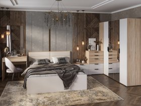 Модульная спальня Норд в Полойке - polojka.mebel-nsk.ru | фото