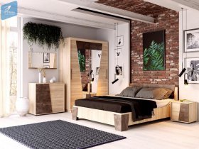 Модульная спальня Санремо в Полойке - polojka.mebel-nsk.ru | фото