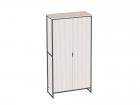 Шкаф двухдверный Нора (персидский жемчуг) (гостиная) в Полойке - polojka.mebel-nsk.ru | фото