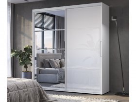 Шкаф-купе Крафт-6 2,0м (белый) в Полойке - polojka.mebel-nsk.ru | фото