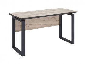 Стол офисный Ст077.0_140 Гермес лофт (дуб крафт серый) в Полойке - polojka.mebel-nsk.ru | фото