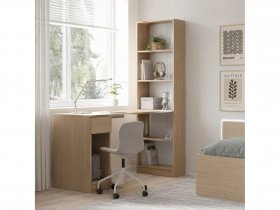 Стол письменный угловой «Лайт» 10.01 (плэйн) в Полойке - polojka.mebel-nsk.ru | фото