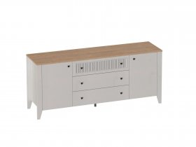Тумба 2двери 3ящ. Валенсия (гостиная) в Полойке - polojka.mebel-nsk.ru | фото