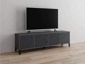 Тумба под ТВ Парус-10 (графит/гранит лофт) в Полойке - polojka.mebel-nsk.ru | фото